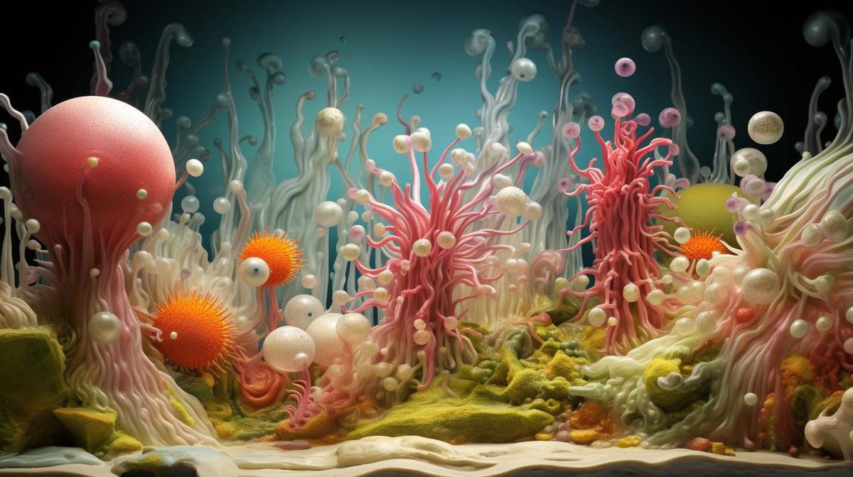 Bacteria Art example art style image