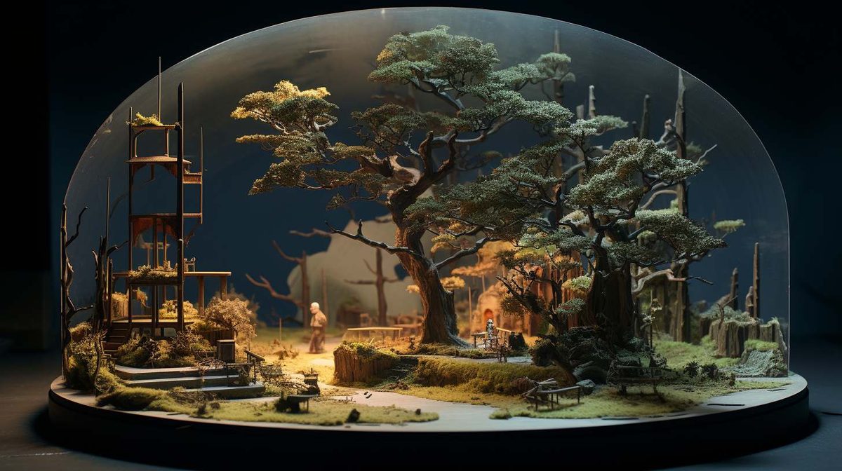 Diorama example art style image
