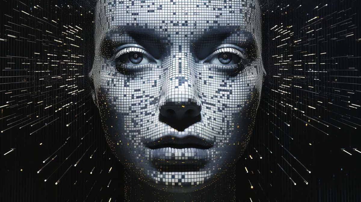 Dot Matrix Art example art style image
