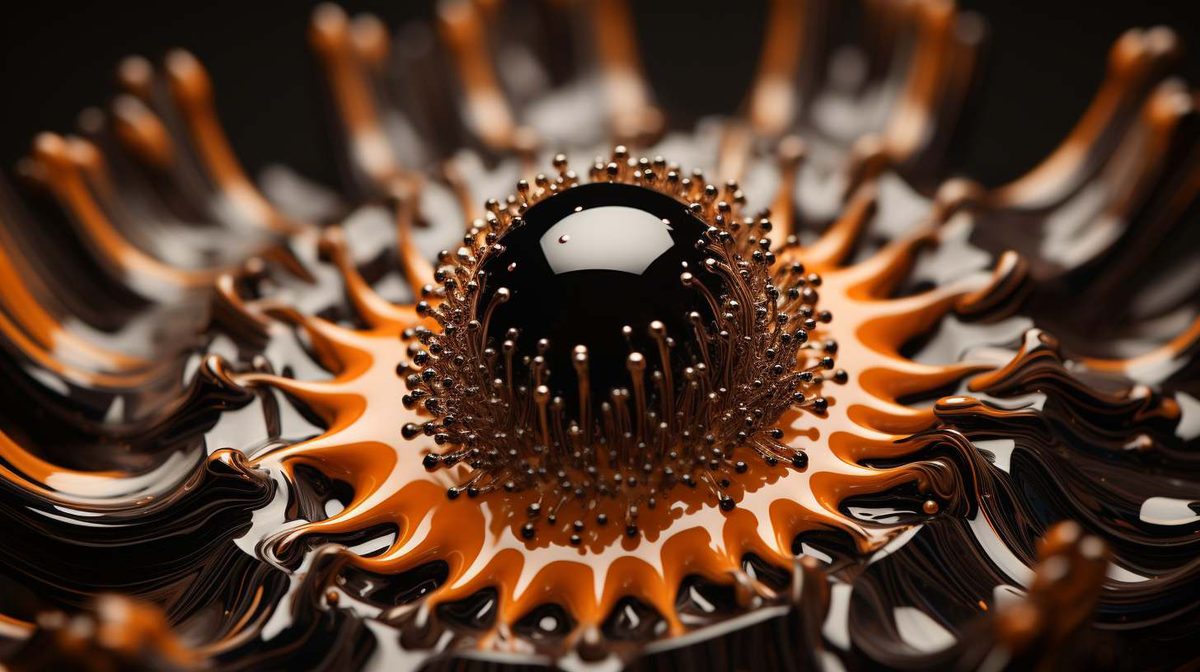 Ferrofluid example art style image