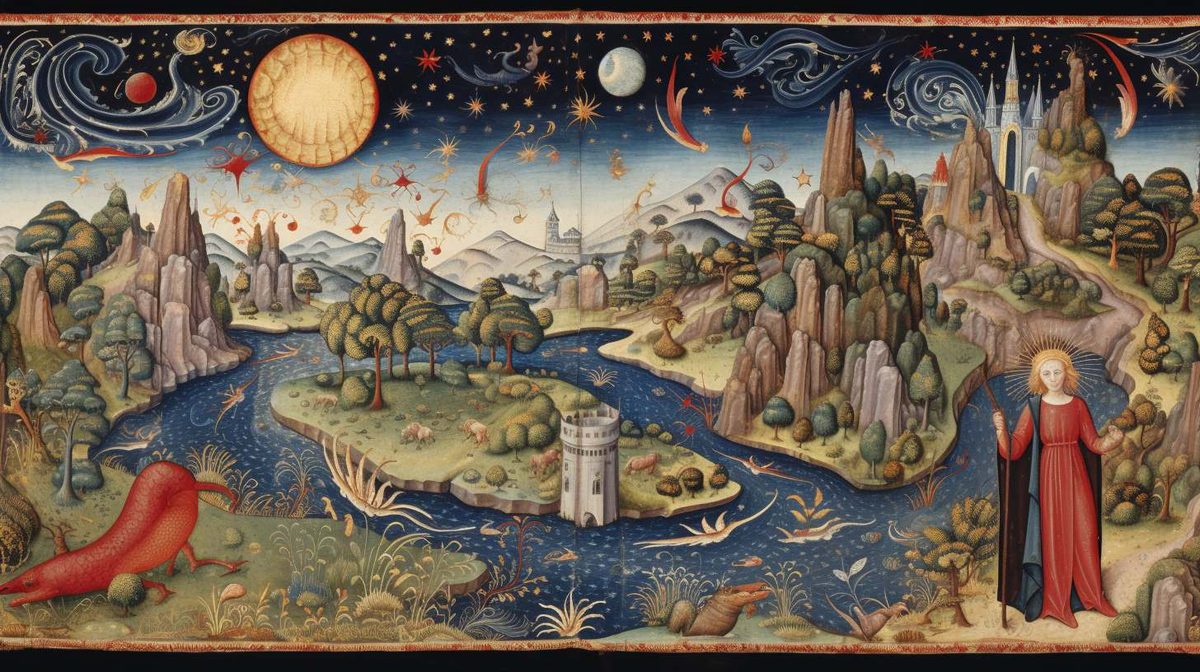 Illuminated Manuscript example art style image
