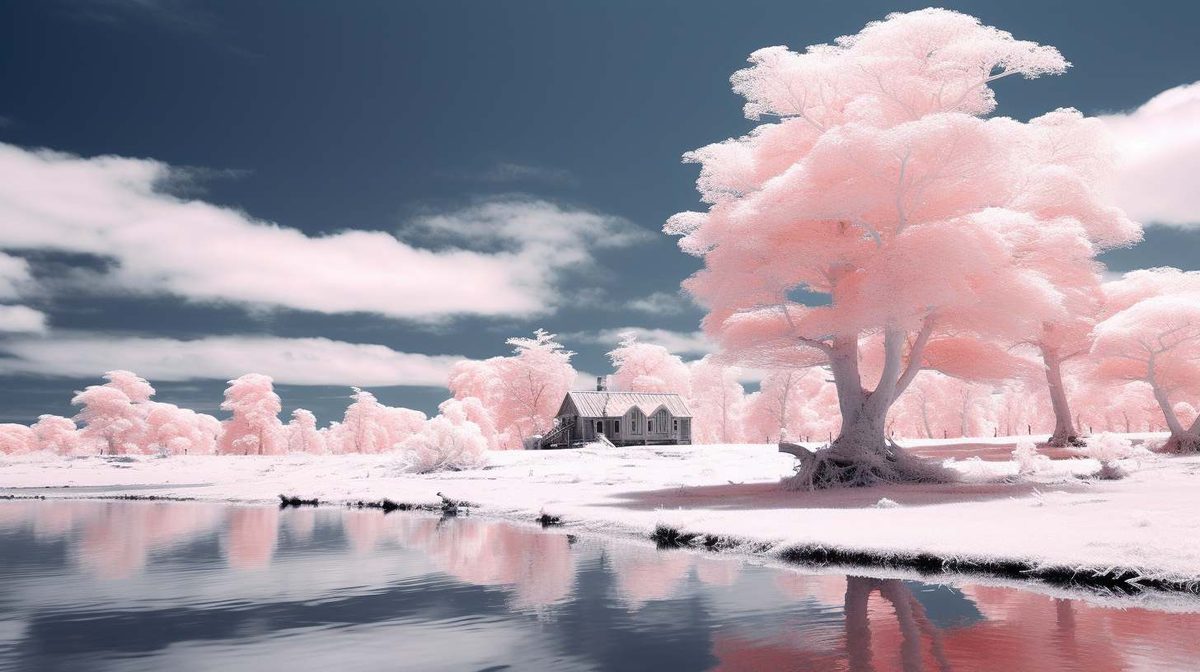 Infrared example art style image