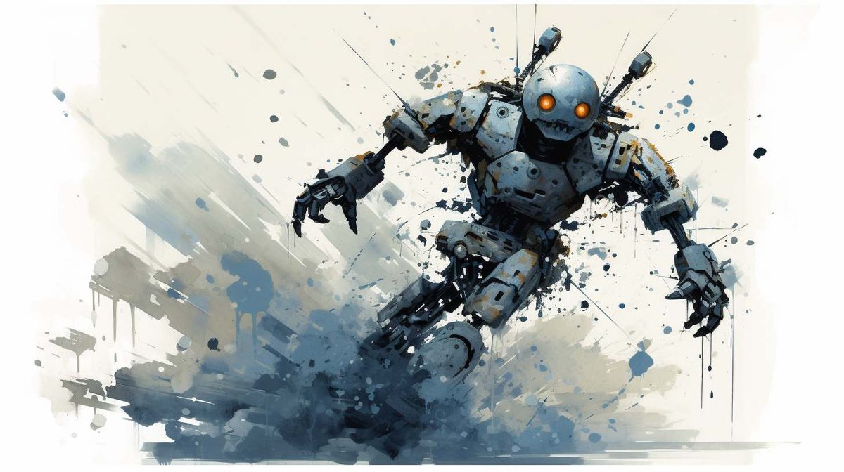 Inkblot example art style image