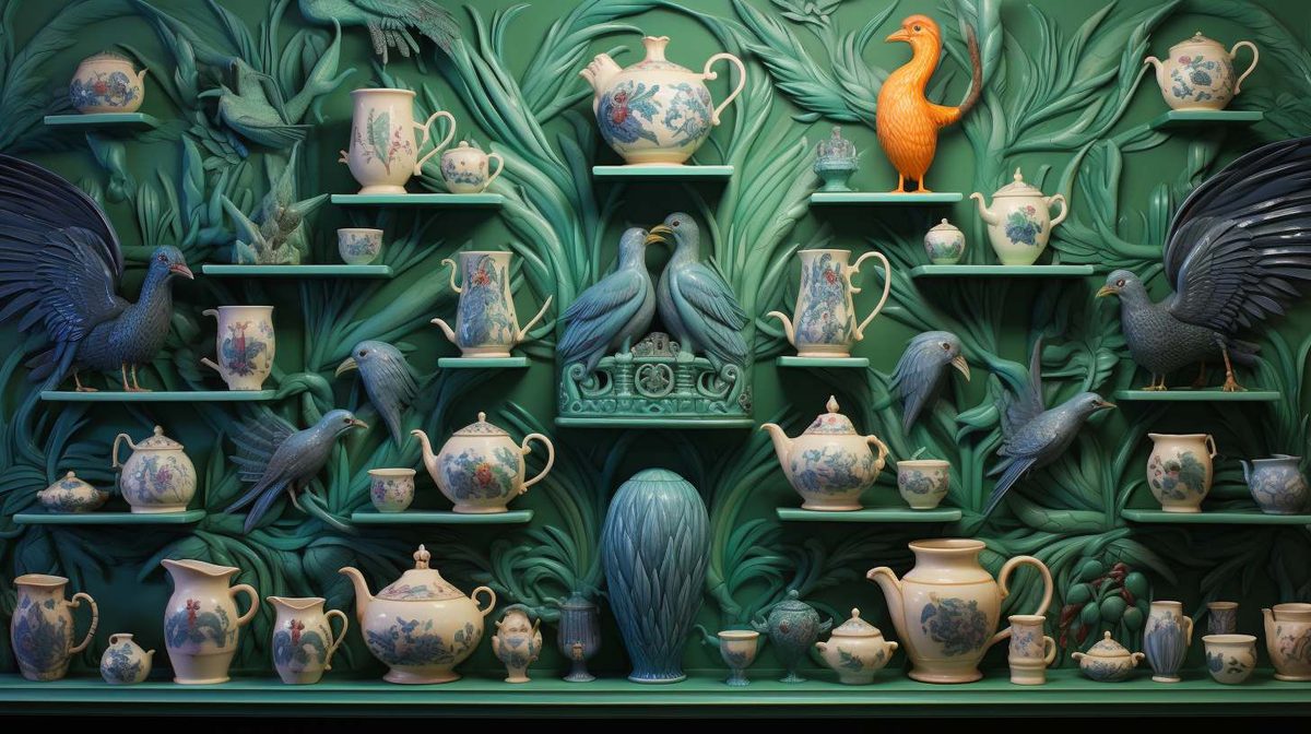 Majolica example art style image