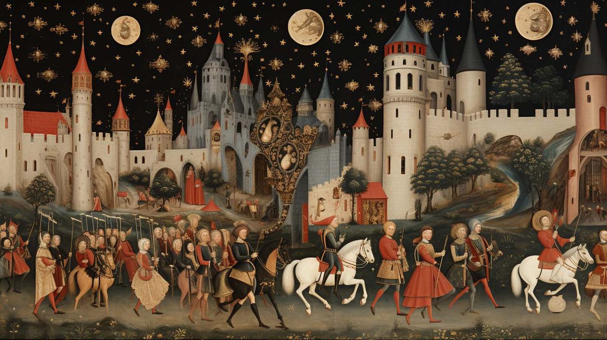 Medieval Illumination example art style image