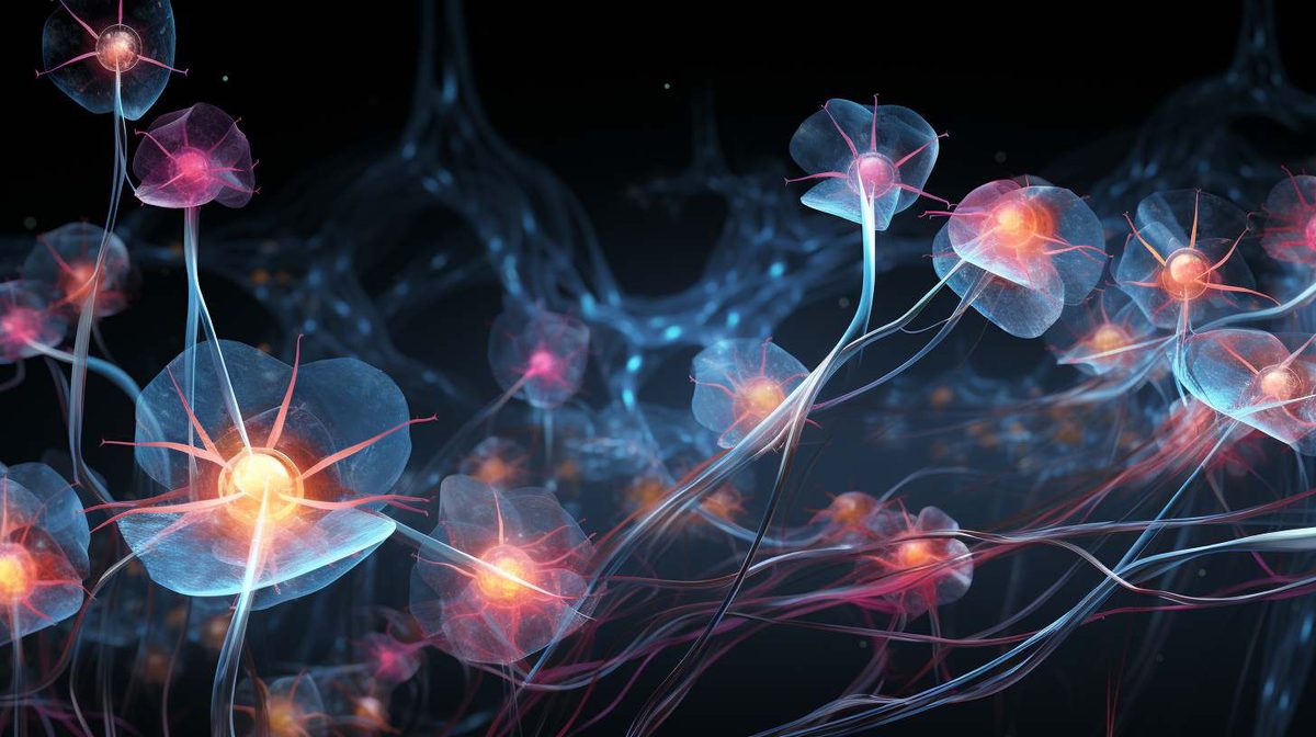 Neuron Flowers example art style image