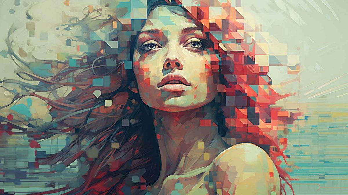 Pixelated example art style image