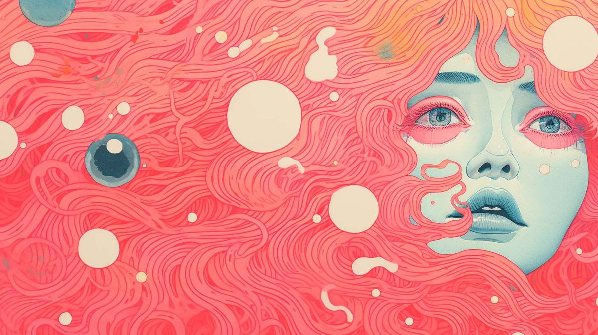 Risograph example art style image