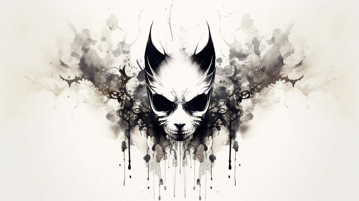 Rorschach Inkblot example art style image