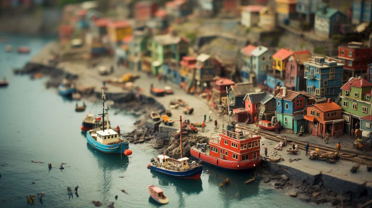 Tilt‑Shift Photography example art style image