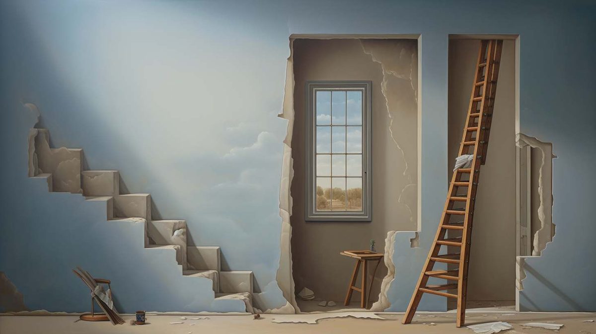 trompe l'oeil example art style image