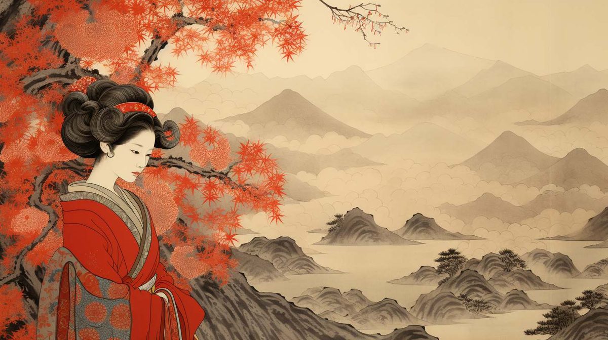 Ukiyo‑e example art style image