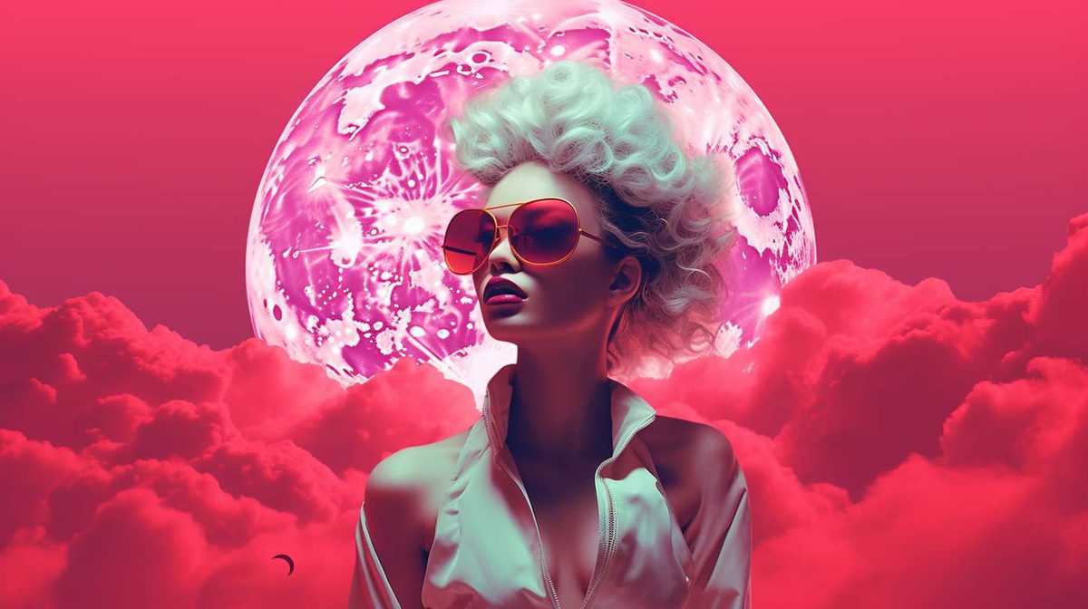 Vaporwave example art style image