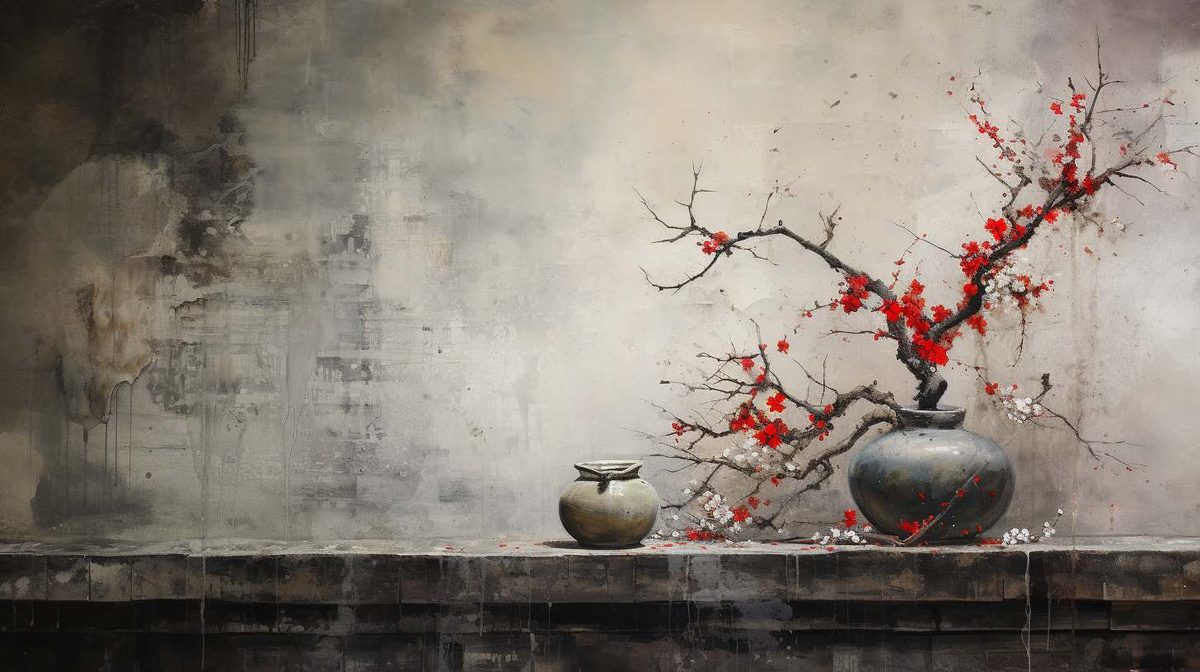 Wabi‑Sabi example art style image